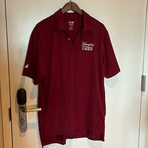 Adidas Golf Polo with Yuengling Lager Embroidery